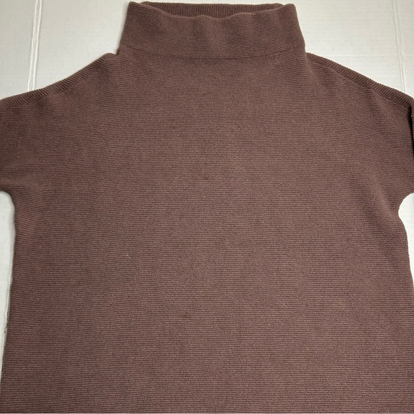 Free People Ottoman Slouchy Tunic Top Sweater Women’s Small Nutmeg Brown - Picture 6 of 12